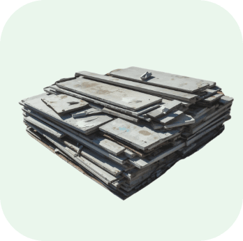 Asbestos waste
