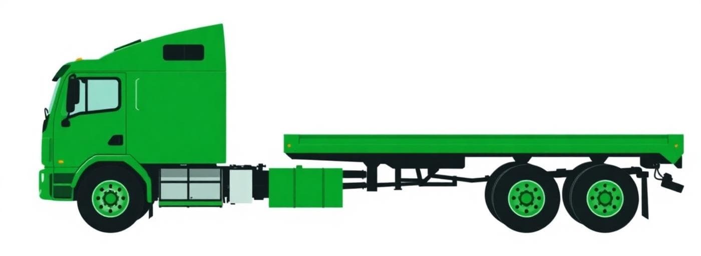 Truck and quad dog tipper combination