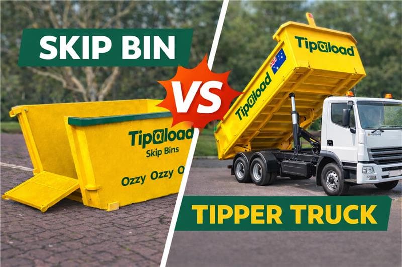 Skip Bin vs Tipper Truck: Which is Right for Your Project?