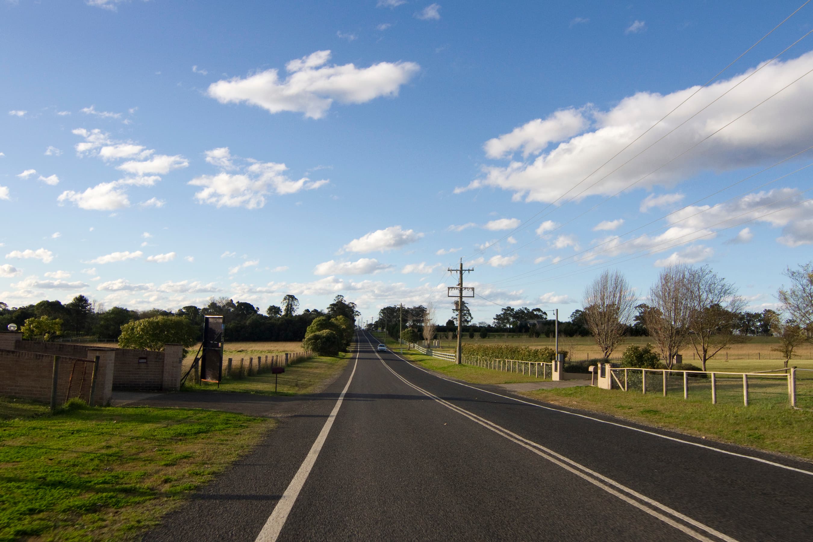 Rural countryside near Cawdor in the Camden region