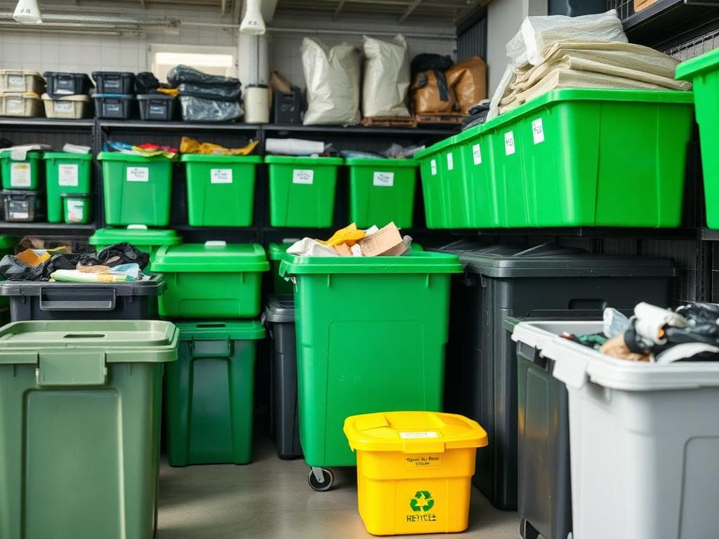 Recycling and waste sorting for sustainable disposal in Colebee