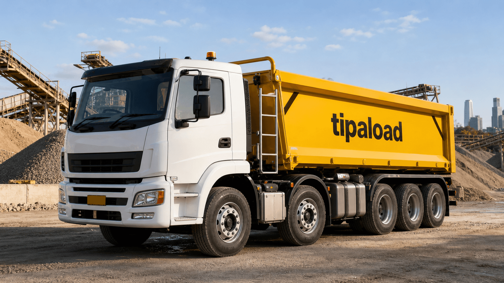 10 wheeler tipper truck for hire in Sydney