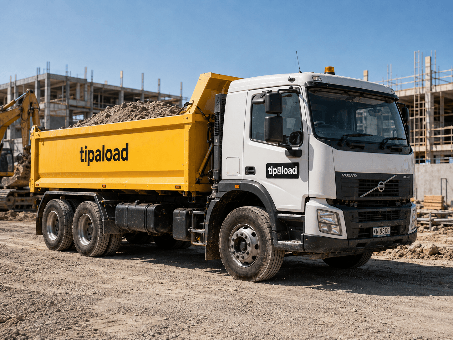 Bogie tipper truck for hire in Sydney